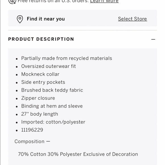 Vs pink lounge classic pant stucco beige teddy full zip jacket - Picture 12 of 12